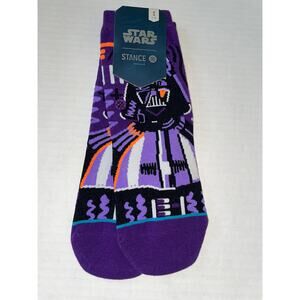 Kids Stance Disney Star Wars Darth Vader crew casual socks size small new
